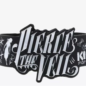 (SOLD‼️) Pierce The Veil Icons & Doodles Rubber Bracelet